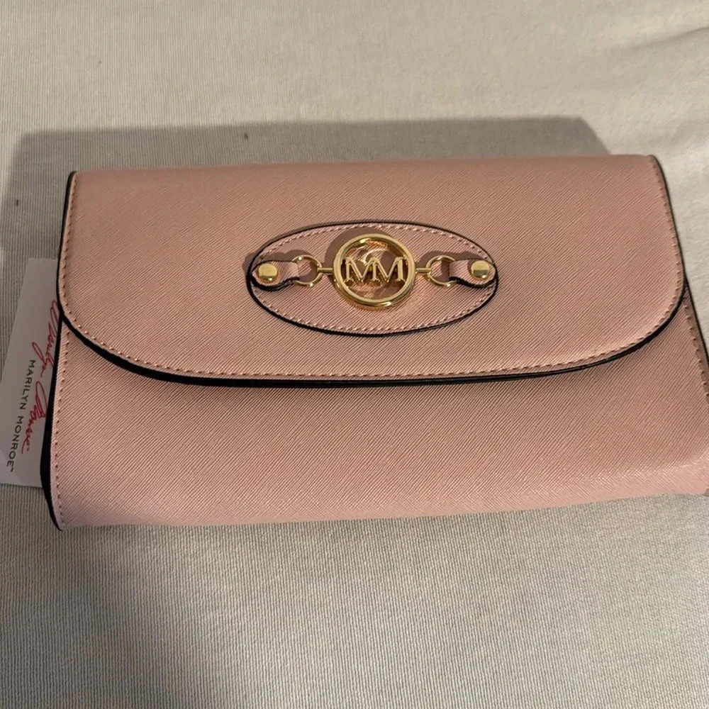 Marilyn Monroe Pink Clutch Purse New With Tags